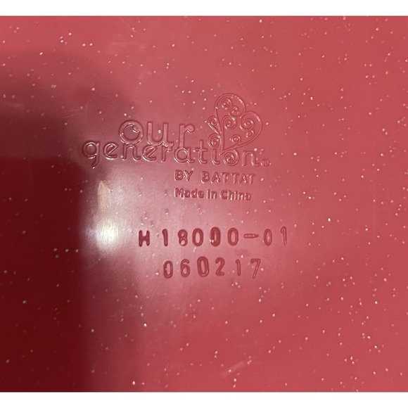 Our Generation 18" Doll Pink Refrigerator w/3 Shelves - Picture 5 of 5